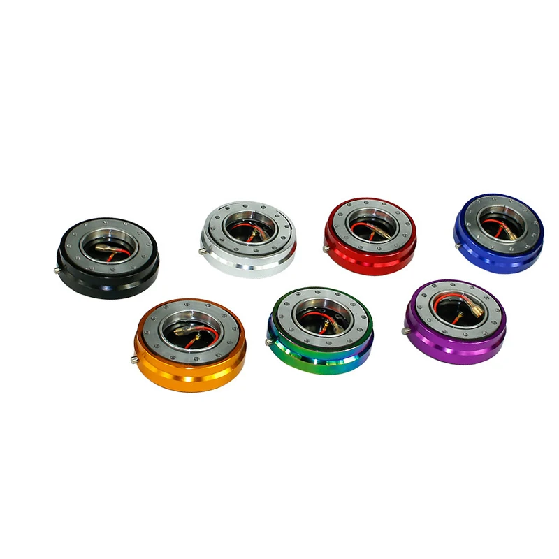 Unusual Universal Car Racing Thin Version Steering Wheel Quick Release Kit