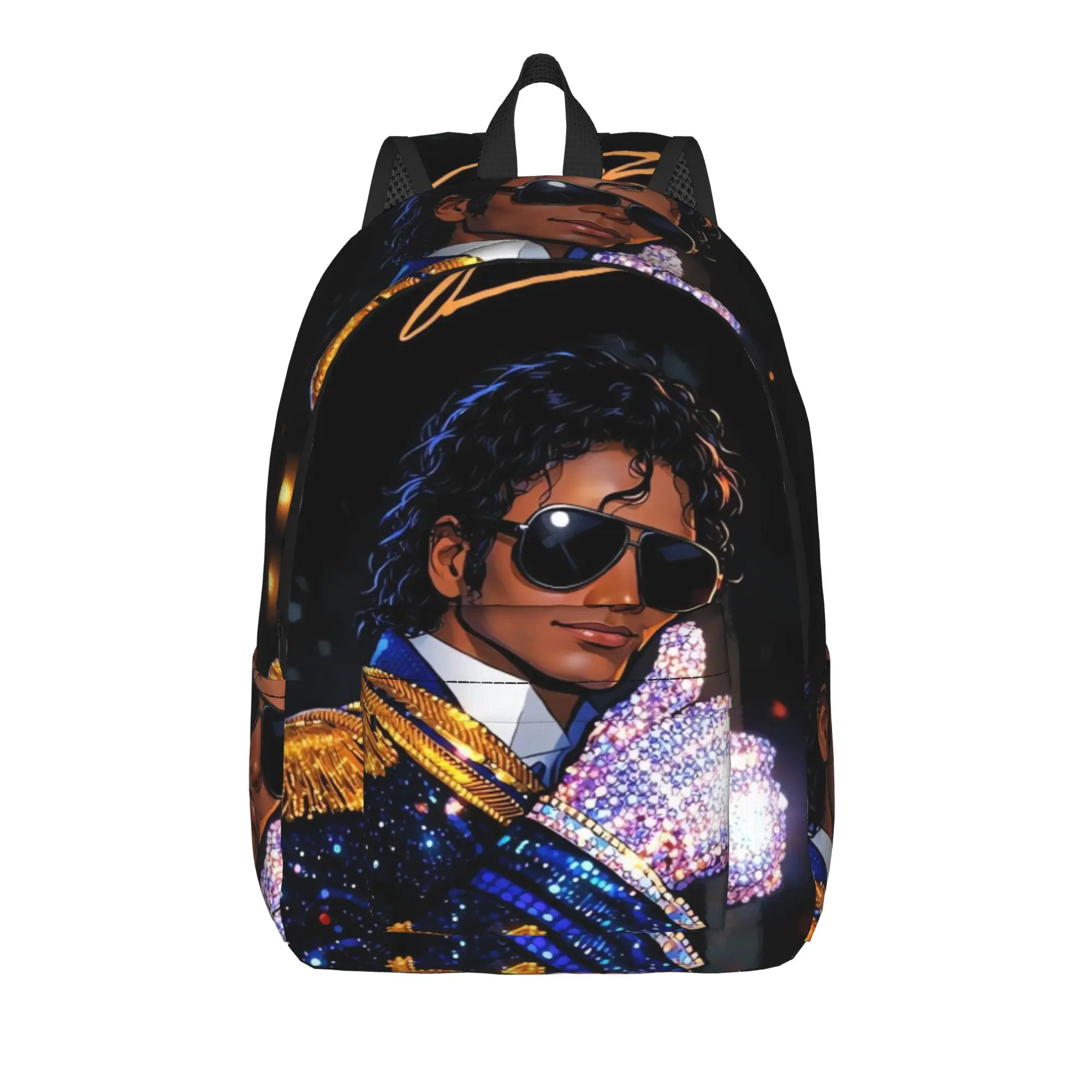 Michael Jacksons Musical Movie 2026 Backpack Boy Girl  Durable Backpacks Polyester Leisure School Bags Hiking Custom Rucksack