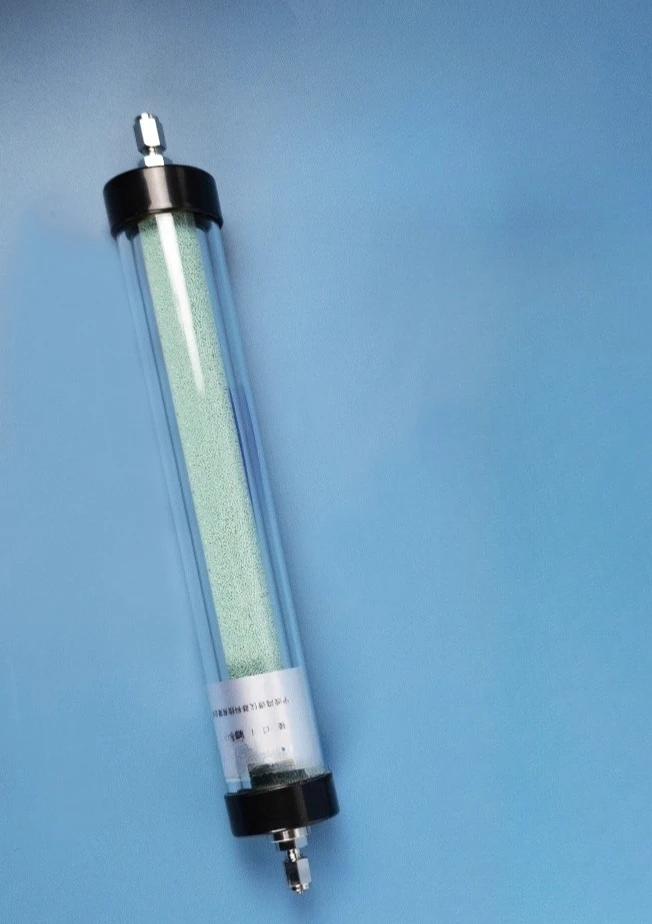 High Purity Gas Color Changing Deoxidation Tube, Used for Gas Chromatograph ECD Detector