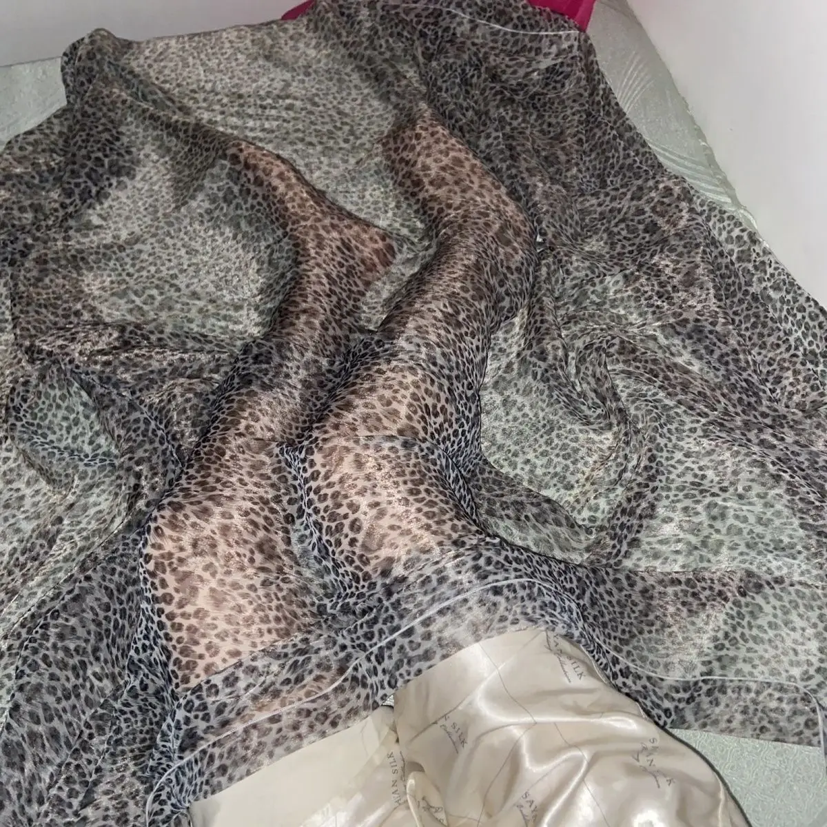 Summer floral print sheer tulle sheet Ultra-thin mesh ice cool bedspread home bedding
