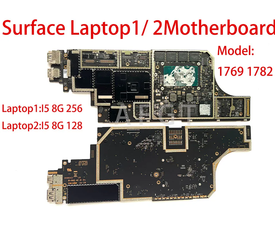 

Original Logic Board For Microsoft Surface Laptop1 1769 Laptop2 1782 Tablet Computer Motherboard I5 8G 128GB 256GB Memory