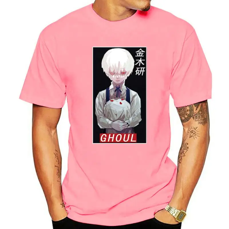 Hot Anime Tokyo Ghoul Shirt Graphic Printed Tee Tops Men/women O-neck Short Sleeved Japanese Harajuku Style Clothes Unisex