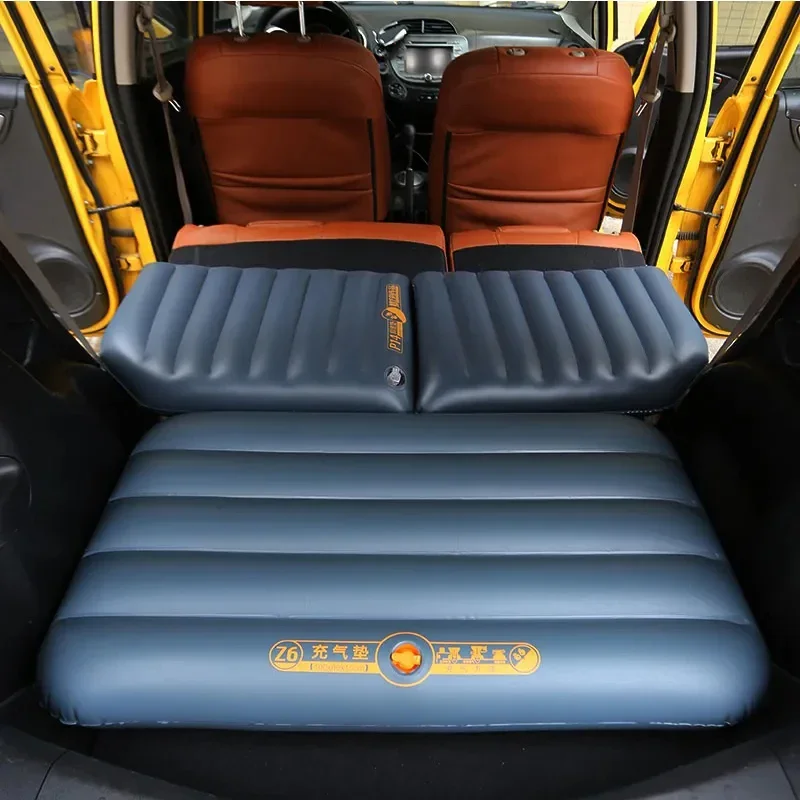 Foldable Car Mattress Inflatable Sofa Rear Seat Mat Novelty Auto Accessories Mattress For Car In The Trunk Travel Air Bed