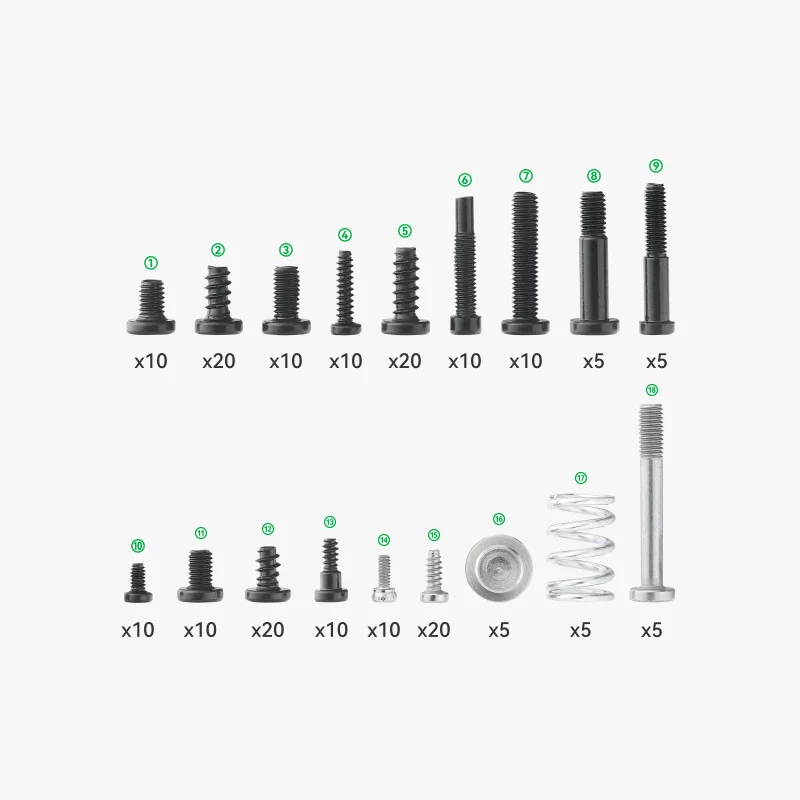 

New for Tozhu 3D Printer Screw Bag Set [X1&P1 series (including AMS) applicable] Bambu Lab