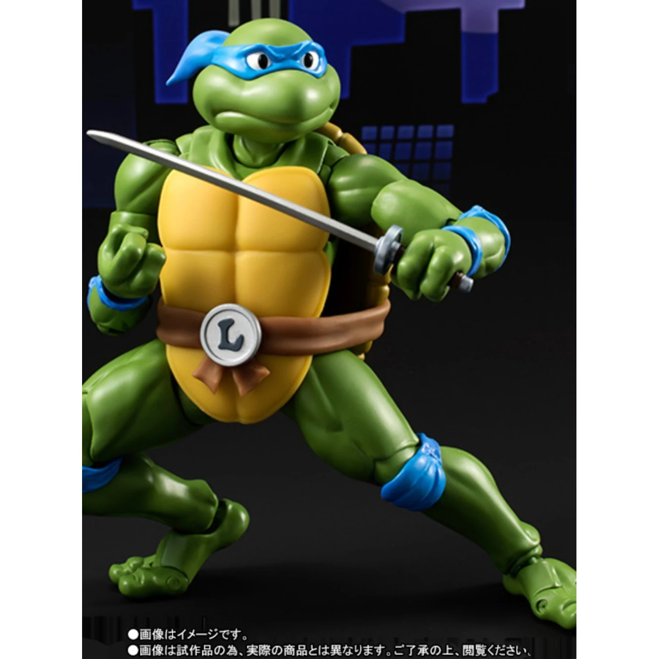 In Stock Original Bandai SHFiguarts SHF Michelangelo Donatello Raphael Leonardo Da Vinci Teenage Mutant Ninja Turtles Model