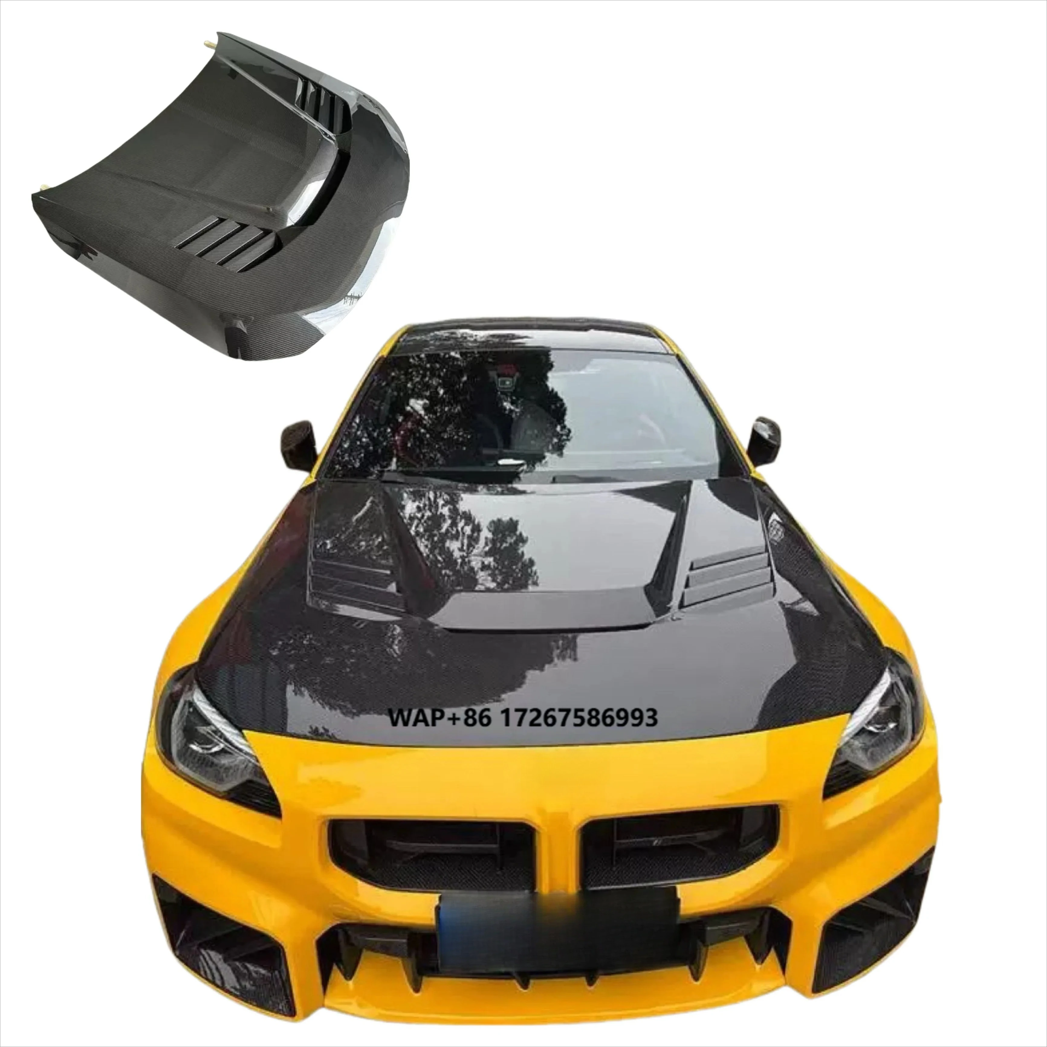 

Carbon Fiber Hood for 2 Series G87 M2 G42 M240 Front Engine Cover Auto Parts