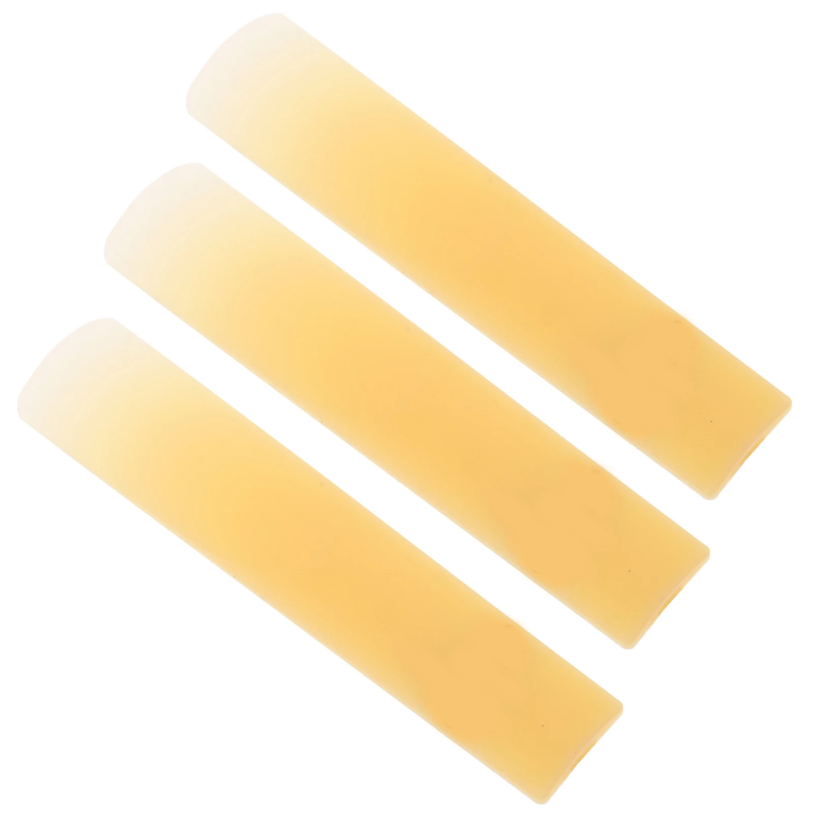 

3Pcs Resin Clarinet Reeds Durable Replacement for Professional Use Practical Clarinet Accessories Compact Reed Set