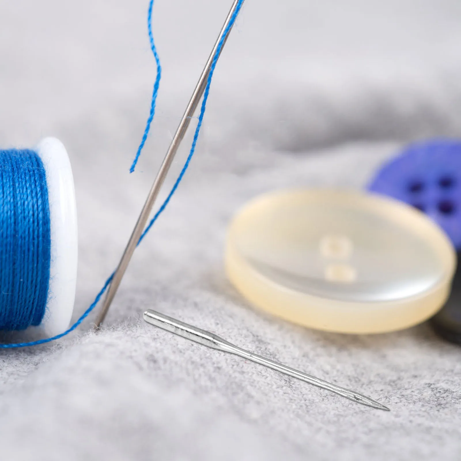 

50Pcs Universal Heavy Duty Sewing Machine Needles Self Threading Embroidery Quilting Needles for Home Sewing Craft Tools