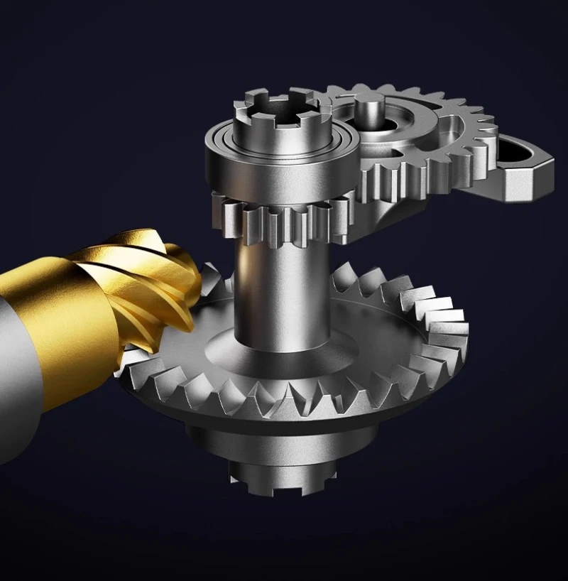 Reel drive structure