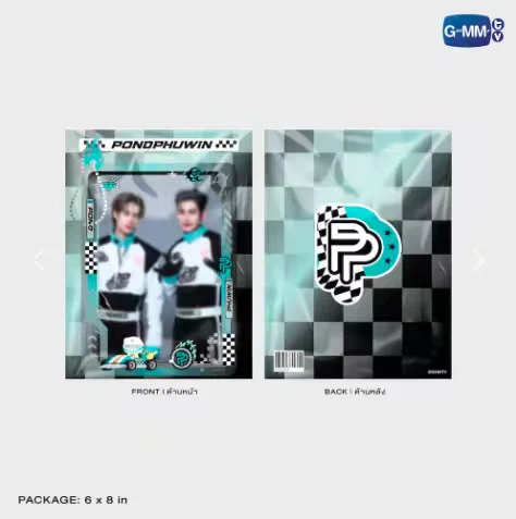 porte-carte-postale-officiel-2026-gmmtv-thai-star-williamest-pondphuwin-joongdunk-jimmysea-first-khaotung-lol-heart-race