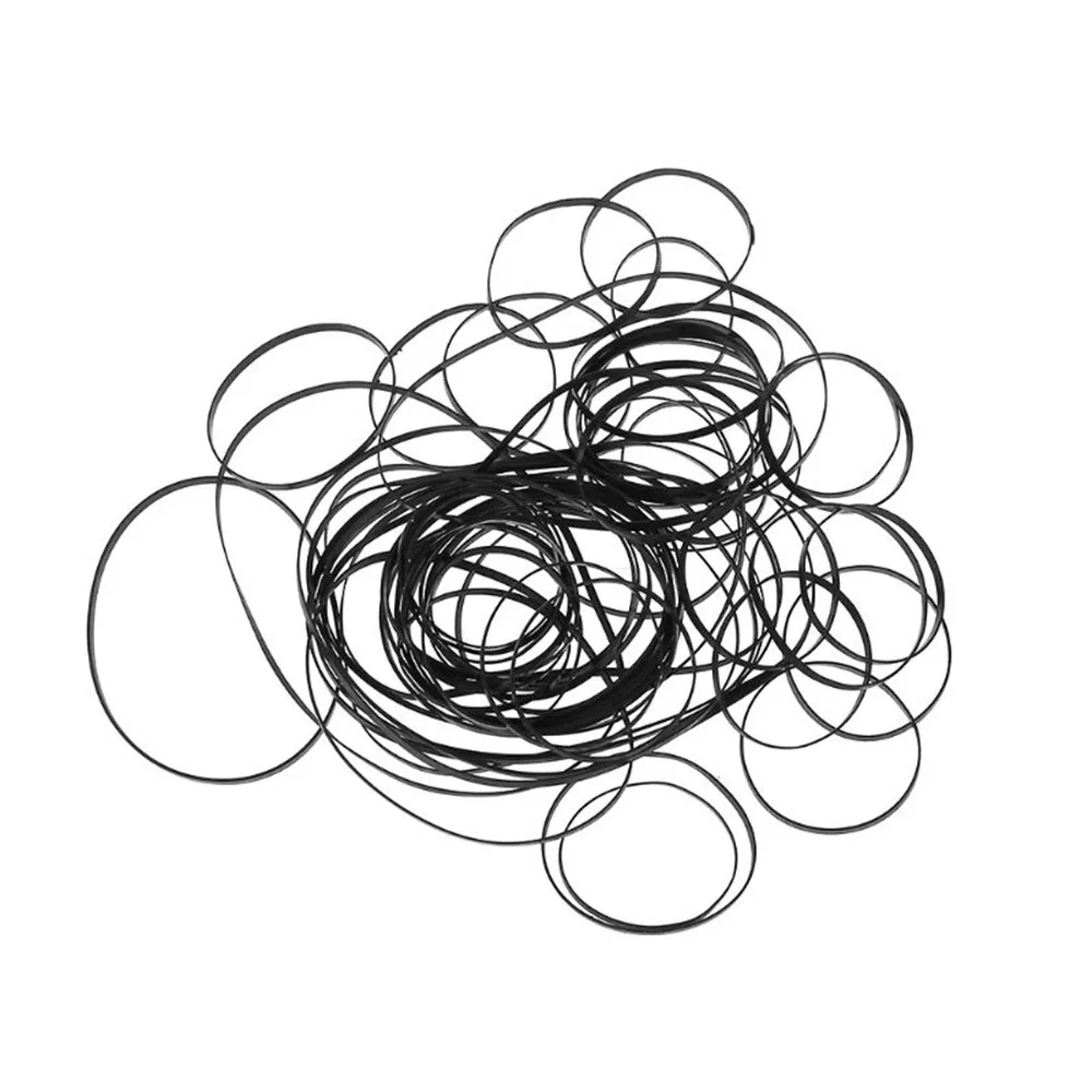 Flat 40-135mm Rubber Mix Tape Machine Bands Drives Belts Cassette Tape Machine Belt Tape Recorder Belt