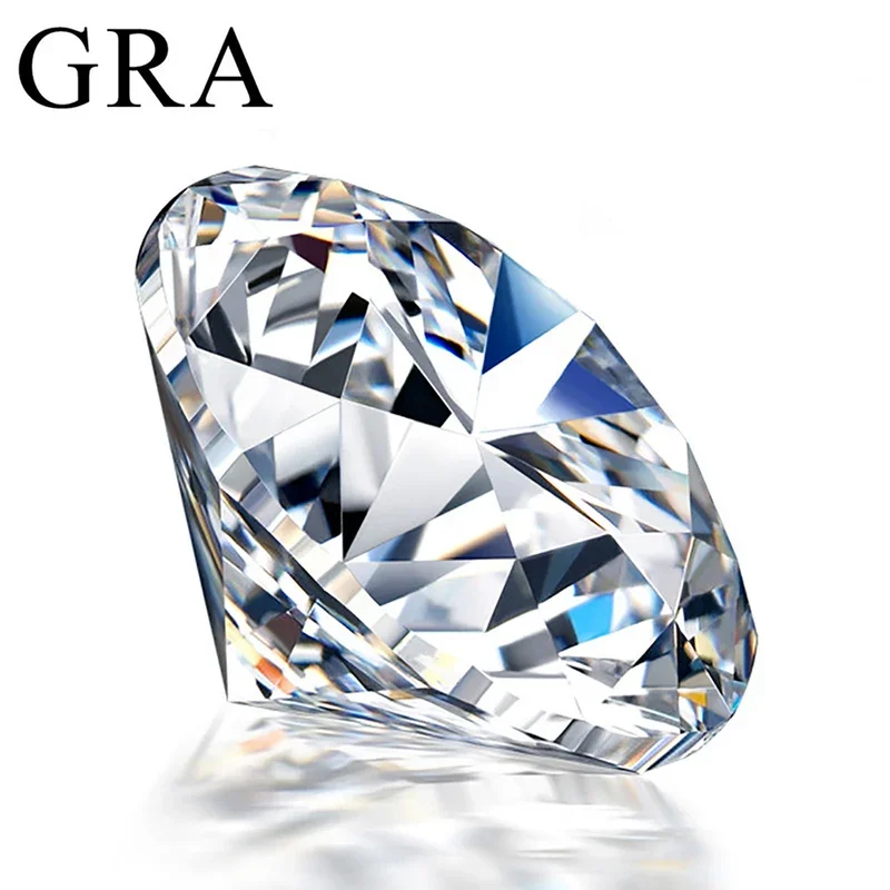 

Moissanite Loose Stone 1-10ct| Diamond Alternative Lab-Created Gemstone| High-Quality DIY Jewelry for Women| Sparkling Fire