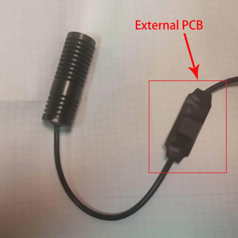 20x60mm 12V/24V DC di piccole dimensioni potente taglio Laser 808nm 1W IR modulo Laser a punti a infrarossi per visione notturna