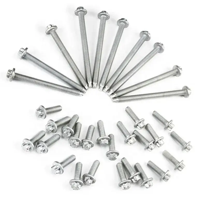 A30F-Car Engine Oil Pan Screws Bolt Kit 11132210959 For BMW E81 E87 F20 New High Quality Auto Parts