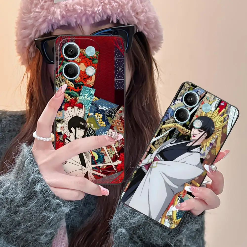 

Bleach Senjumaru Shutara Phone Case for POCO M6 M5 M4 M3 X7 X6 X5 X4 X3 F6 F5 F4 Pro GT 5G Colour Printing Luxury Smartphone