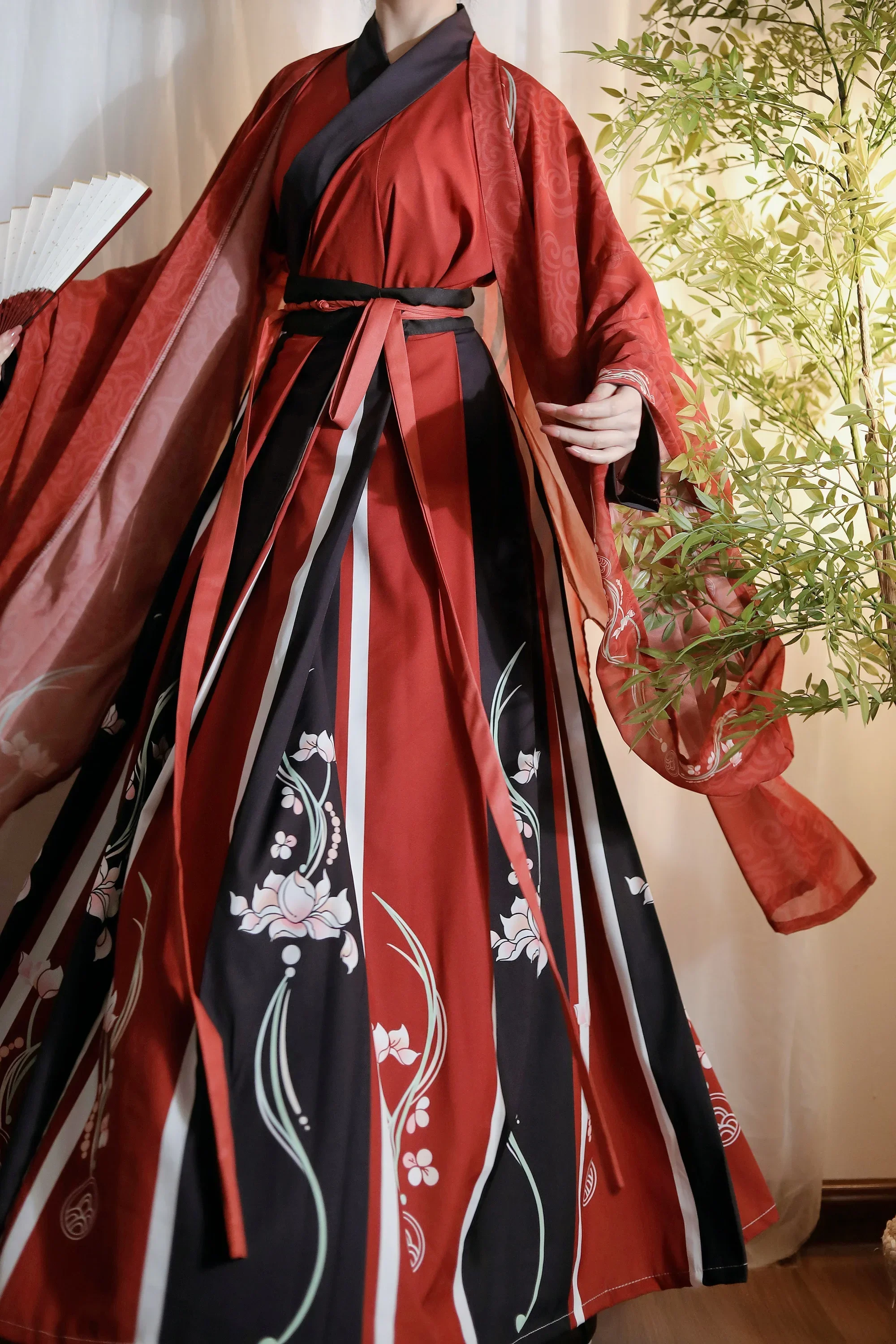 Chinese Traditional Hanfu Costume Woman Ancient Han Dynasty Dress Oriental Princess Dress Lady Elegance Tang Dynasty Dance Wear