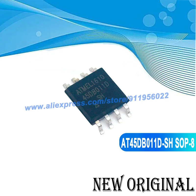 (5 pezzi) AT45DB011D-SH-T 45DB011D SOP8