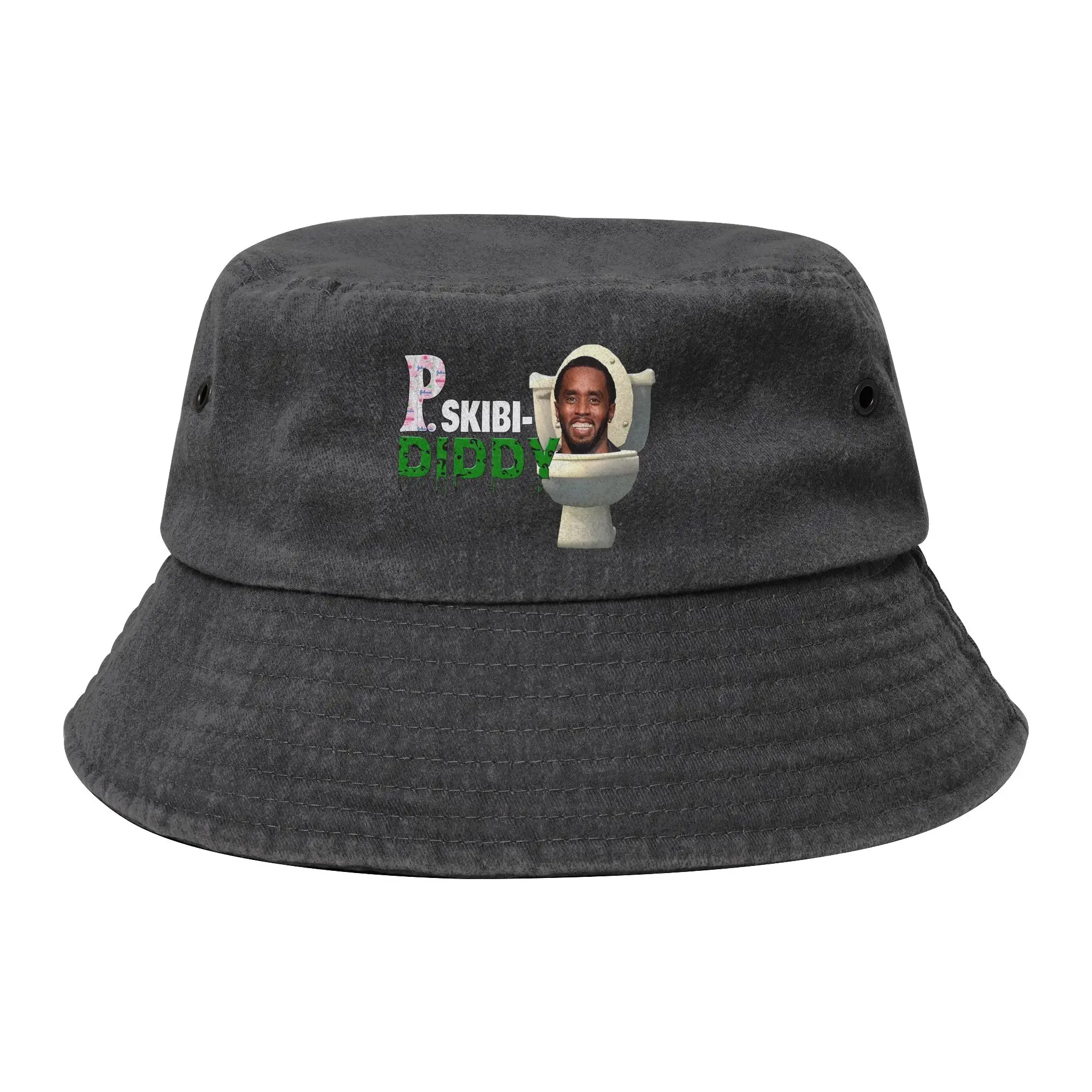 Men Women Bucket Hat P Diddy Skibidi Toilet Vocation Getaway Headwear Lightweight Outdoor Fishing Hats  Panama Hat Dropshipping