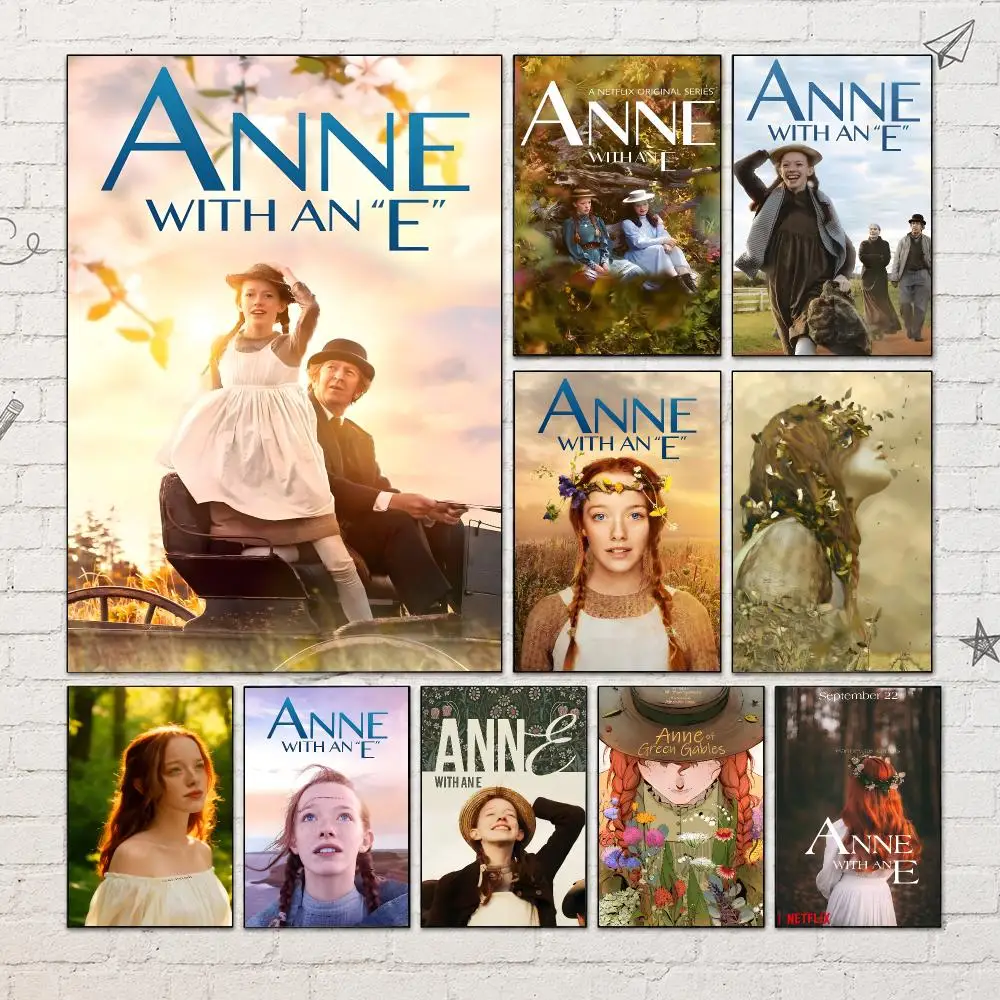 Series Historical Family A-Anne with an E Poster PP Self-Adhesive Wall Decor for Bedroom,Living Room,Dorm,Bar Aesthetic Gift
