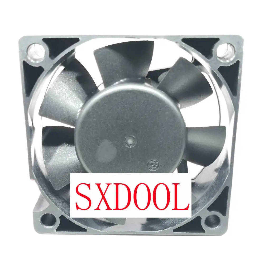 2pcs New 60mm Mute Case Fan for GLOBE S0602012M 6020 6cm DC 12V 0.10A Sleeve Bearing Silent Axial Cooling Cooler Molex 4D Plug