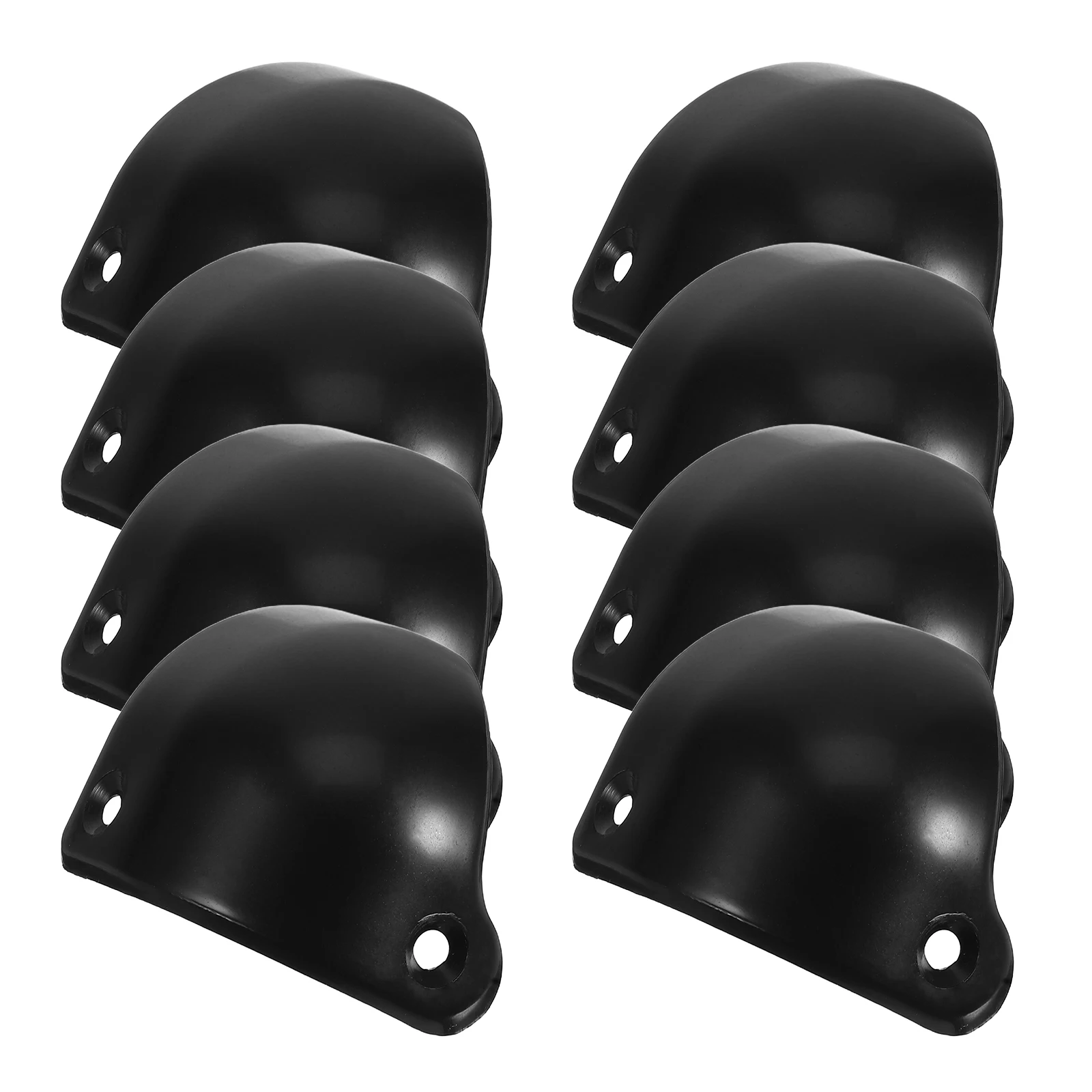 

8 Pcs Guitar Speaker Corner Cabinet Corners Protector Instrument Tip Protectors Carton Anti-collision