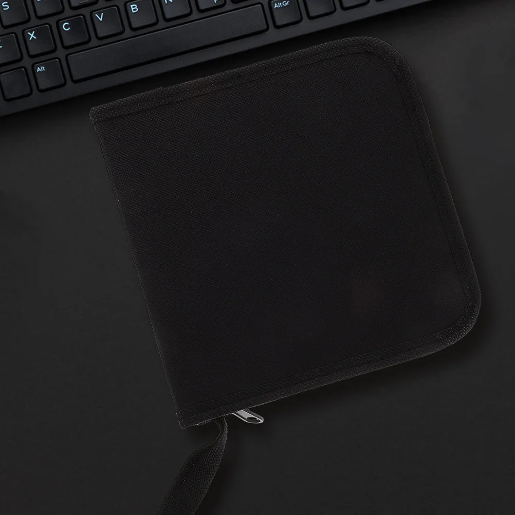 

2 Pcs CD Storage Bag Wallet Toy Dvd Carrying Case Holder Polypropylene Non-woven Fabric Organizer Cases Travel