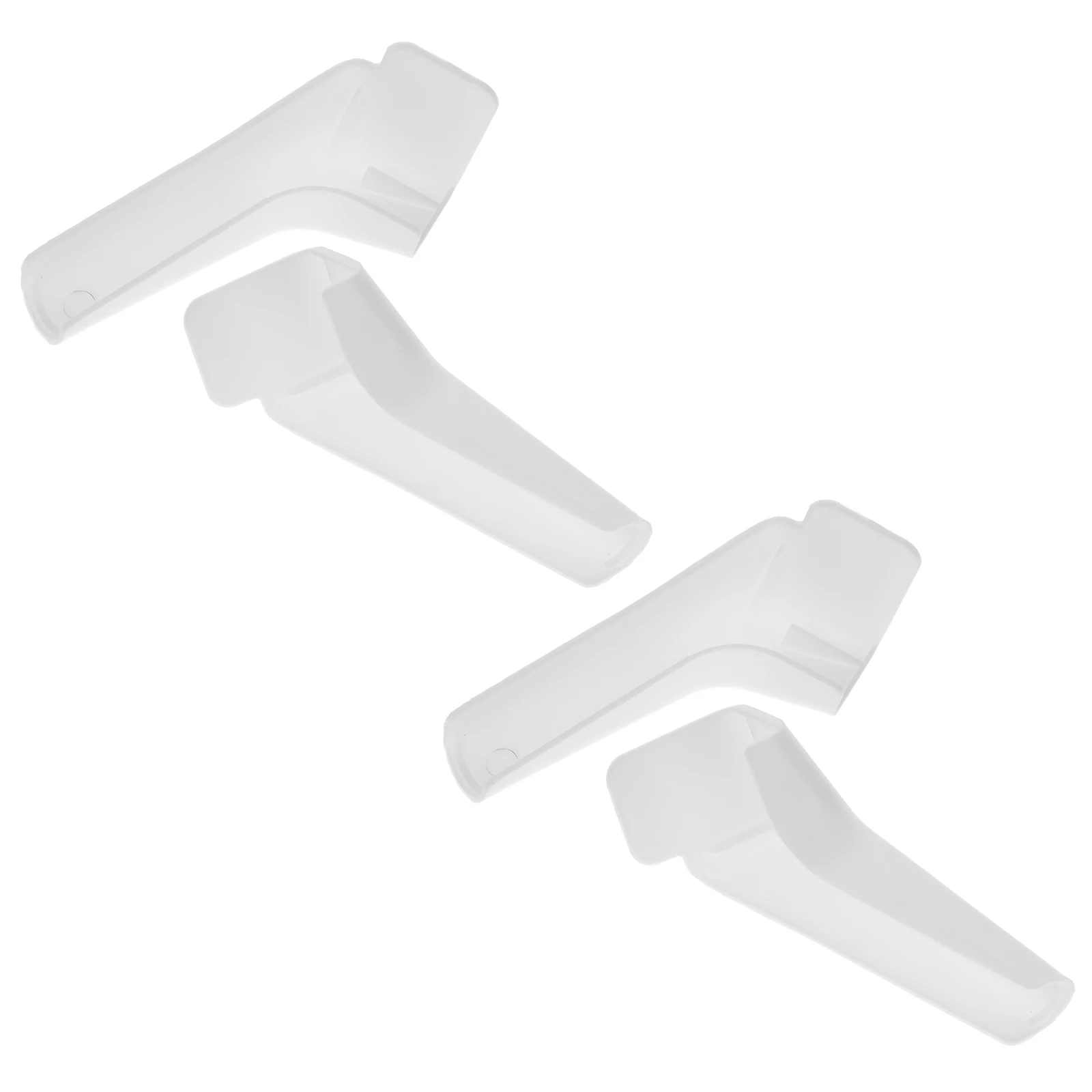 4 قطعة Rv مزراب ينبثق كفاءة تدفق المياه دائم سهلة التركيب مياه الأمطار مزراب ملحق Rv المزاريب المطر المزاريب #1