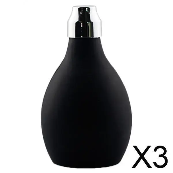 

3 пустого мужского дозатора пудры для ухода за волосами, портативного моющегося волокна для волос