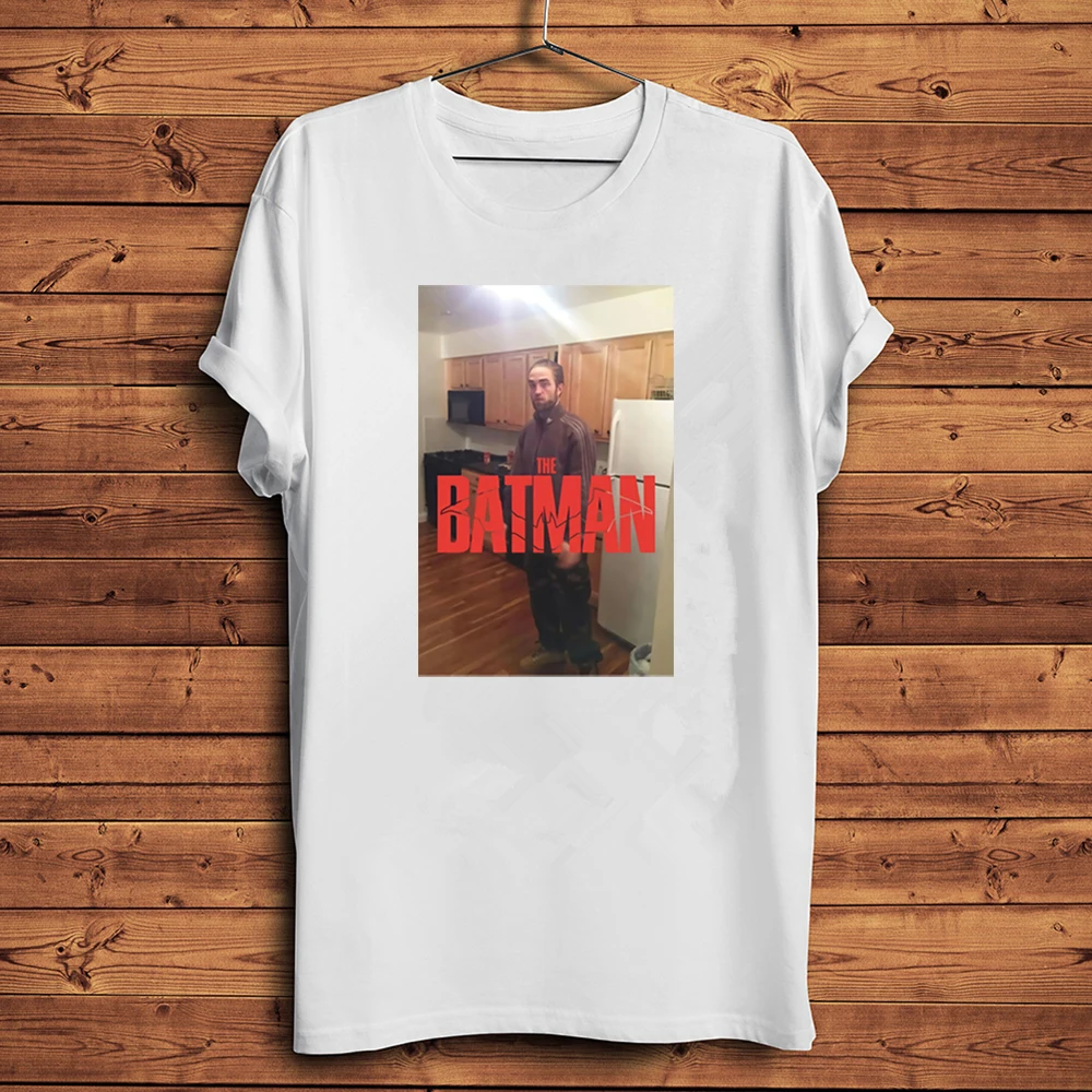 Ik Ben Wraak T-Shirt Robert Pattinson Graphic Tee Bruce Wayne Superheld Geïnspireerde Tee Vrouwen Vintage Esthetische Harajuku Tops