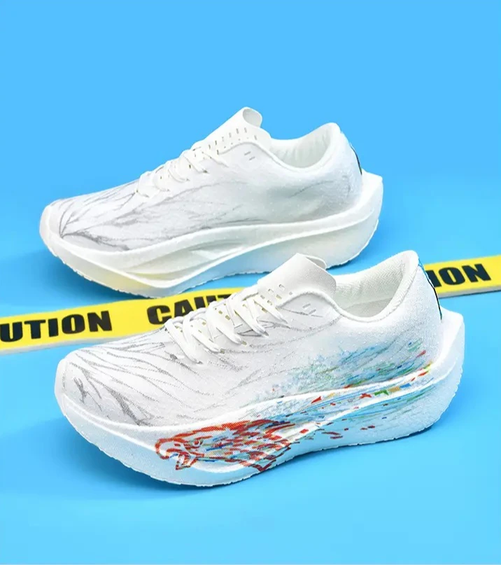 

Marathon running shoes for men and women, jogging cushioning sports training shoes, mesh light and comfortable Couple sneakers