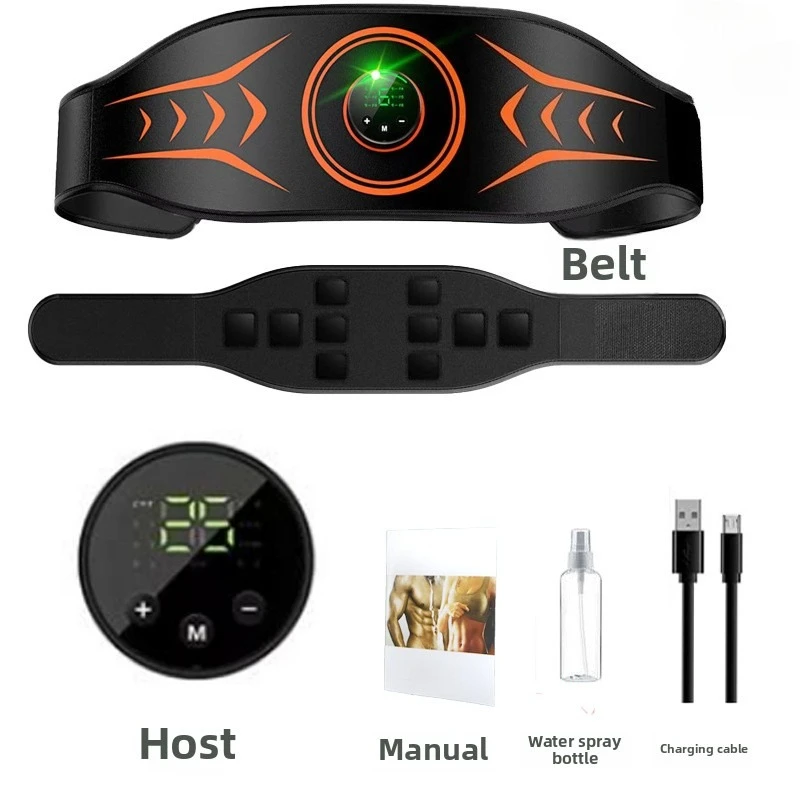 حزام تدليك نبض الاهتزاز الذكي الجديد من أمازون، حزام تدليك لحرق الدهون، حزام تشكيل عضلات البطن