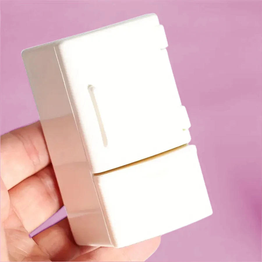 Dollhouse Miniature Refrigerator: 1/12 Mini Simulated Kitchen Scene Model, Collected by Miniature Enthusiasts