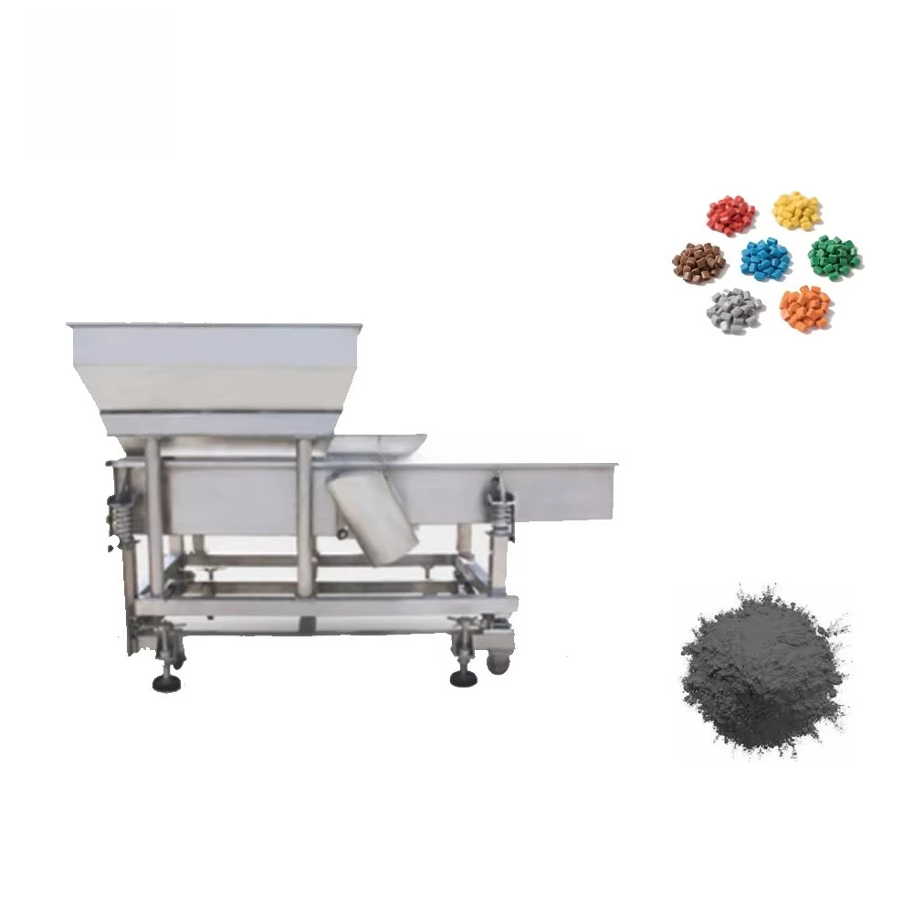 E-Scale Electromagnetic Vibrating Conveyor Food Grade Electric Magnetic Linear Vibratory Powder Vibratory Conveyor Feeder