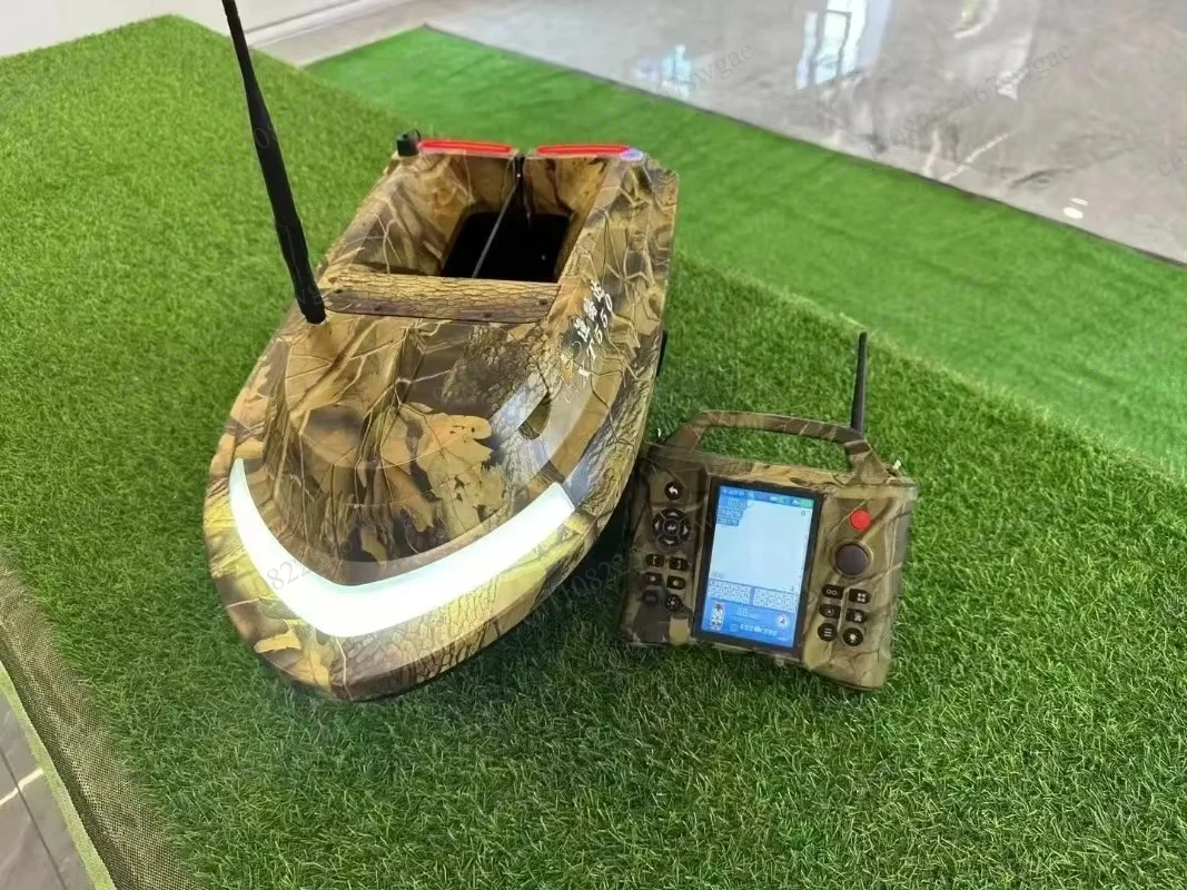HD Screen IPX5 Waterproof Bait Feeding New Bait Boat XT550 GPS Long Range Nesting Boat and Sonar Precise Positioning Intelligent