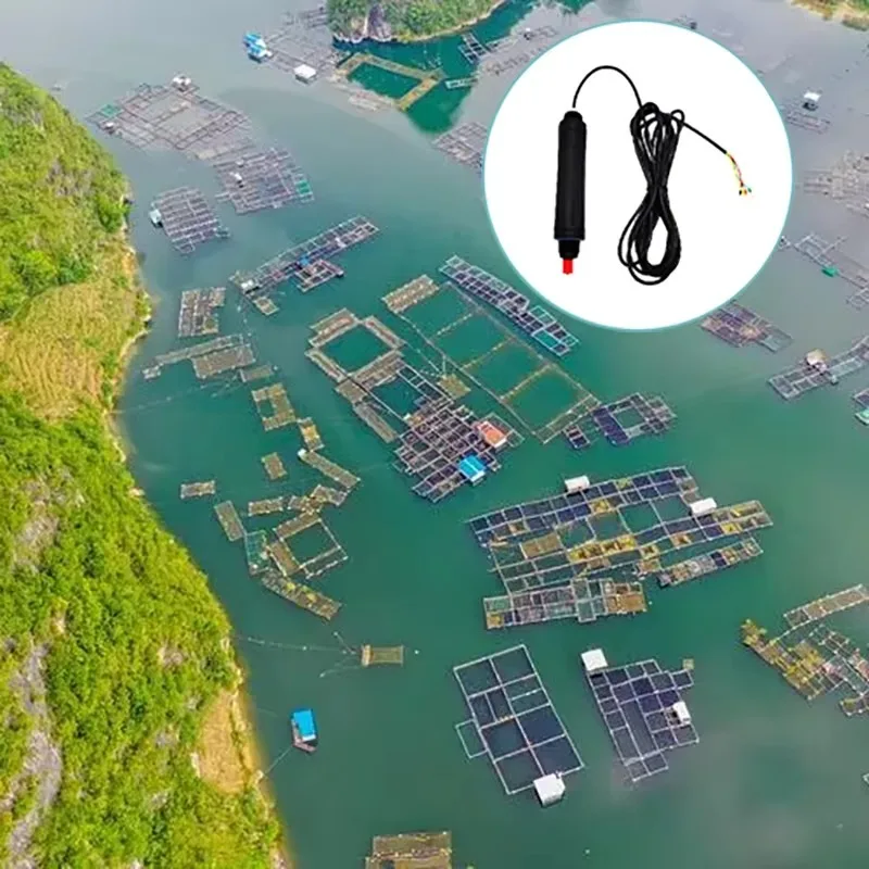 LORA LORAWAN GPRS WIFI 4G RS485 مستشعر أيون الذاكرة المذاب للمياه