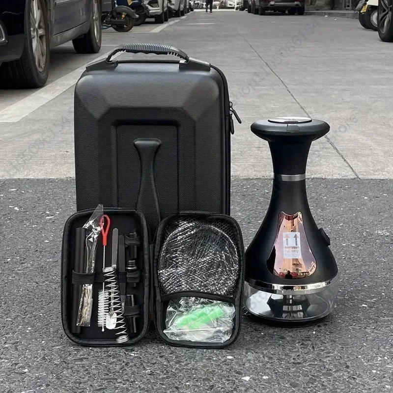Arab hookah, Electronic pot, Rechargeable, Electronic hookah, Environmentally friendly hookah, High-end outdoor hookah