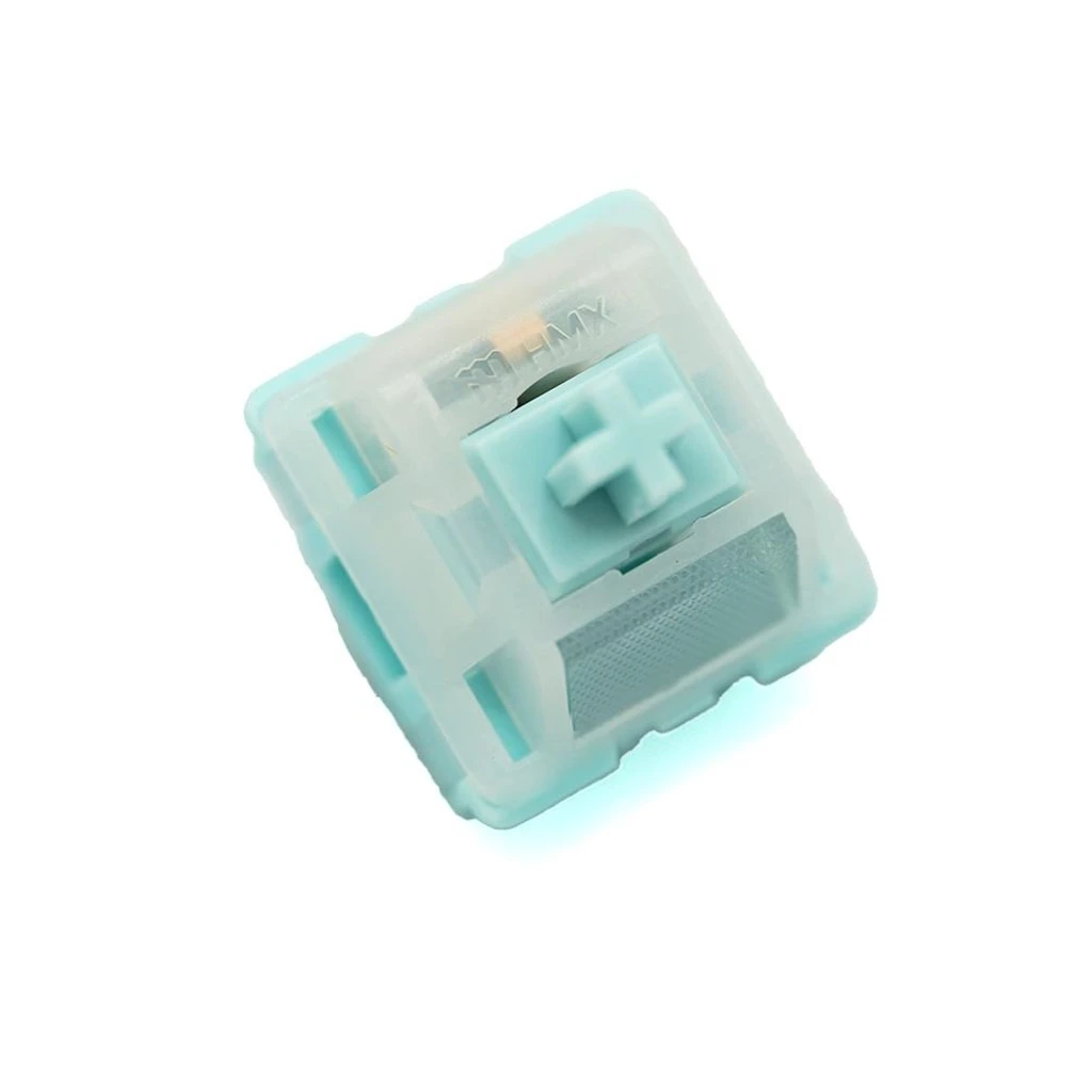 HMX Blue Star Silent Switch Tactile 5pin Customized Mechanical Keyboard Accessories RGB  Factory lubed POM PC PA66 for Office