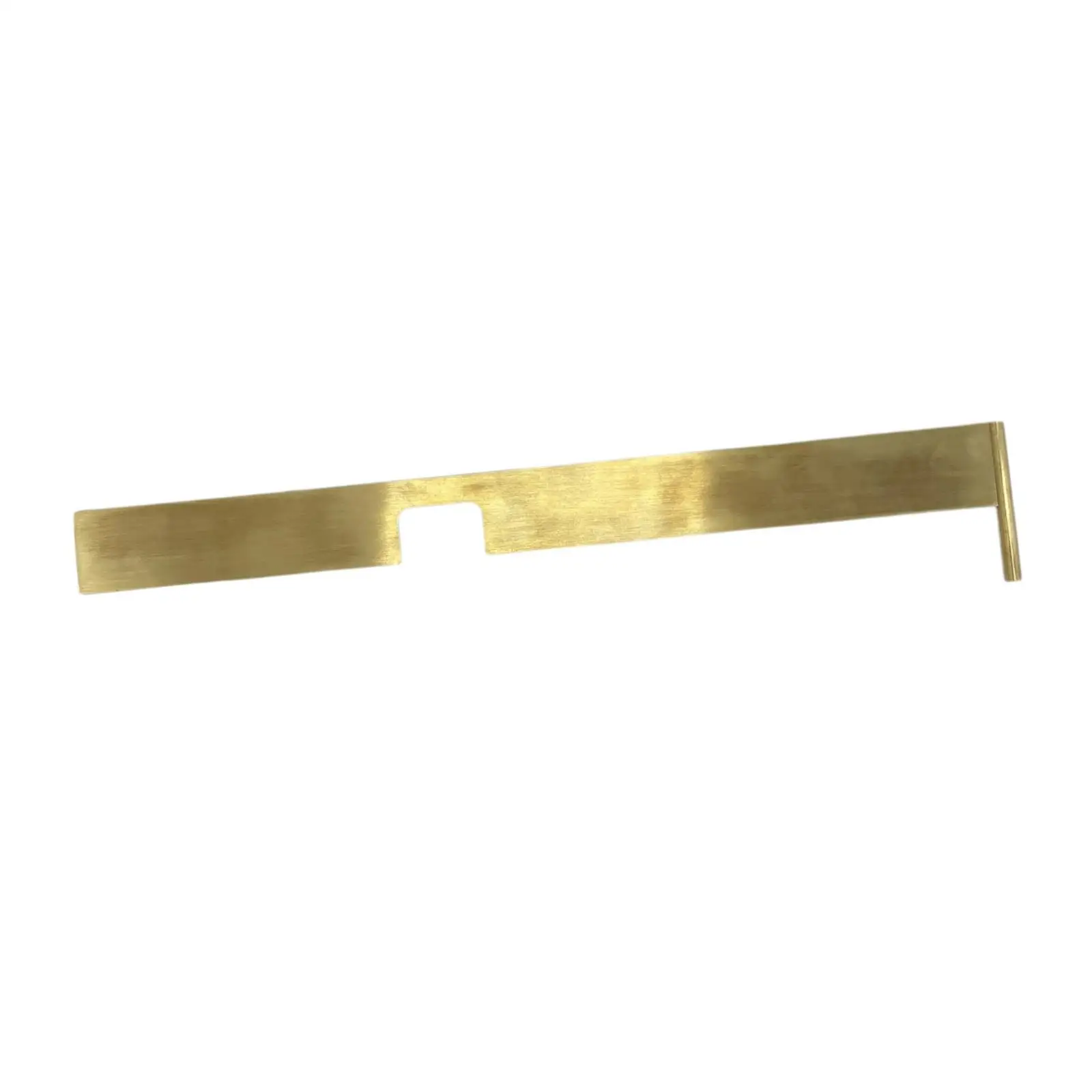 Violin Fingerboard Angle Measurement Ruler Aluminum Luthier Tool Equipment for Violin Building Repair and Setup