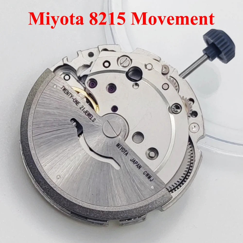 Japan Miyota 8215 Watch Movement Automatic Replace Mechanism 21 Jewels High Accuracy Tool Parts Replacement Watch Accessories