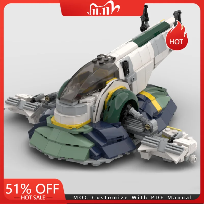 

605 шт. MOC Star Battle, мини-модель Starfighter, строительные блоки, кирпич, креативная сборка, развивающая игрушка, подарки на день рождения, Рождество