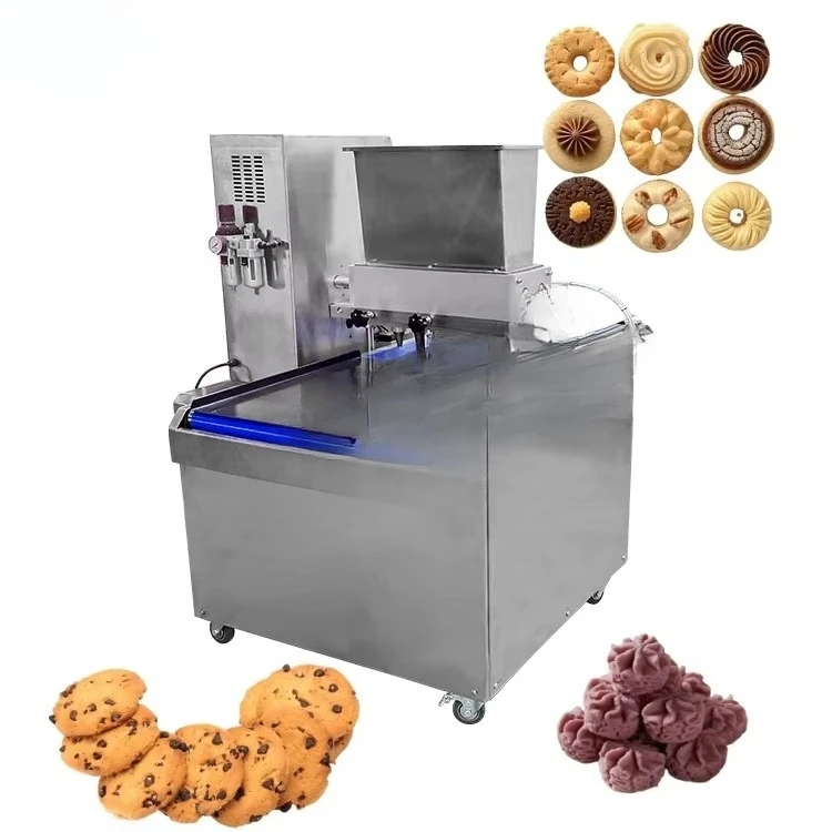 Коммерческая машина для производства печенья с безером и удачей Автоматическая машина для резки проволоки для печенья