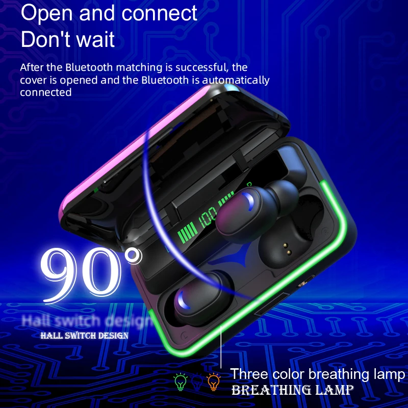 

СКИДКА 50% на 2025 год для игровых наушников Sooyn Bluetooth, рабочий час, 10-часовое шумоподавление E10 LZ-76, наушники Bluetooth, оригинальные