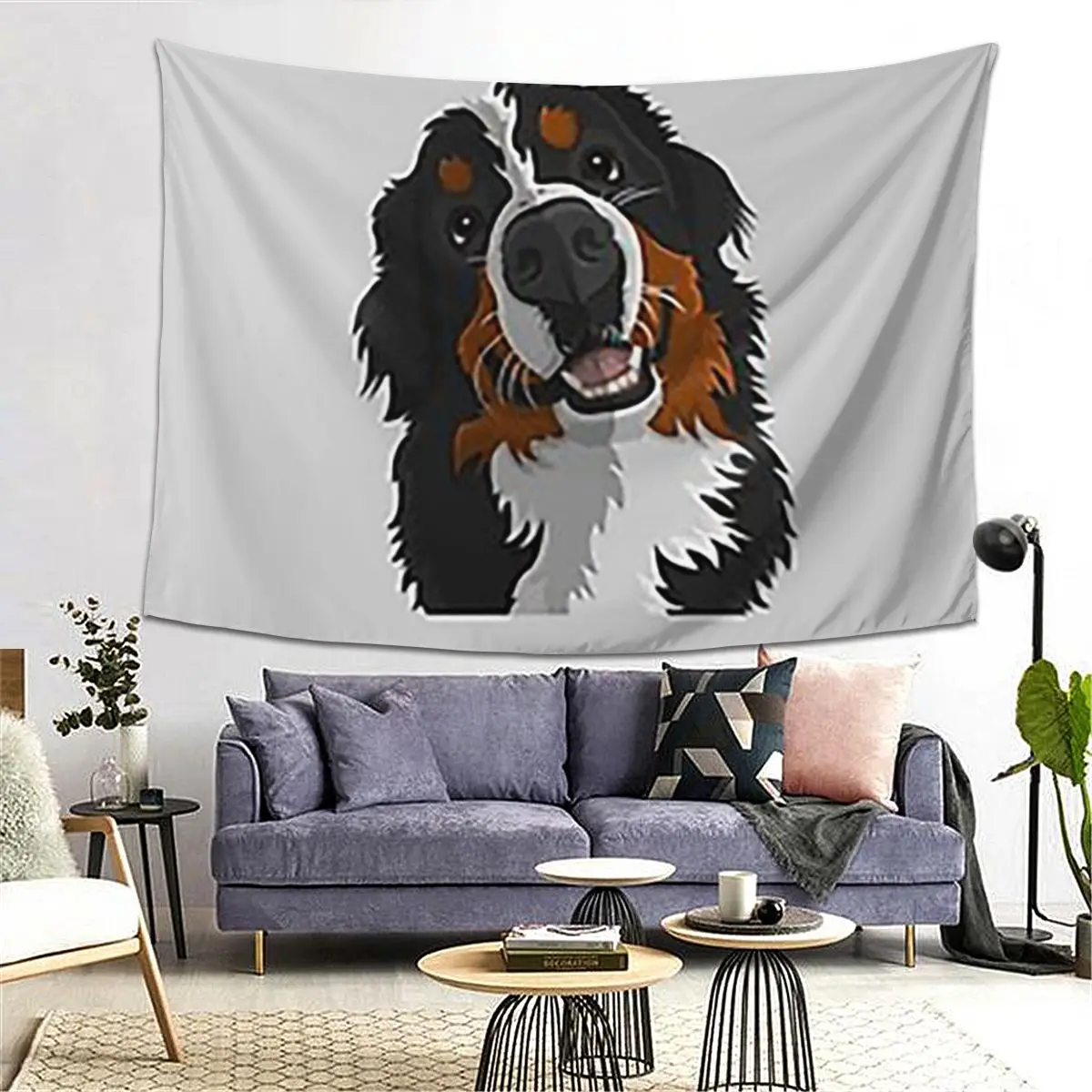 

Бернский гобелен с гориной собакой, украшение, художественные эстетические гобелены для гостиной, спальни, дома, настенная ткань, настенная подвеска