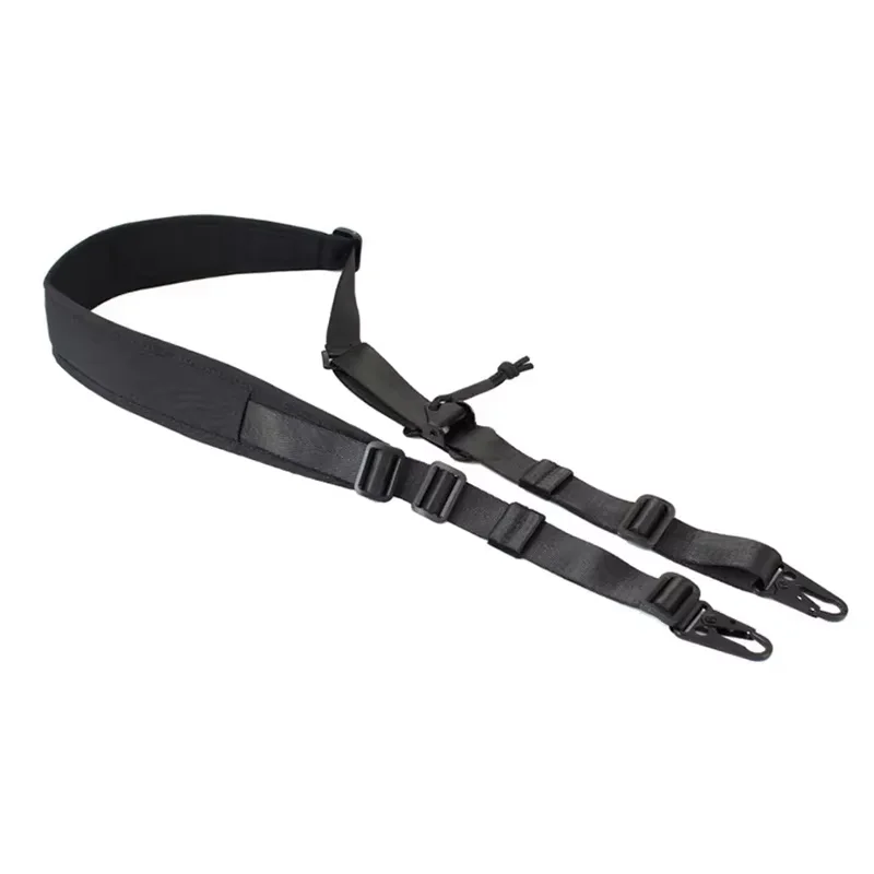 Senapan berburu taktis 2 titik, perlengkapan tempur Modular, aksesori tali MC dapat dilepas untuk berburu luar ruangan