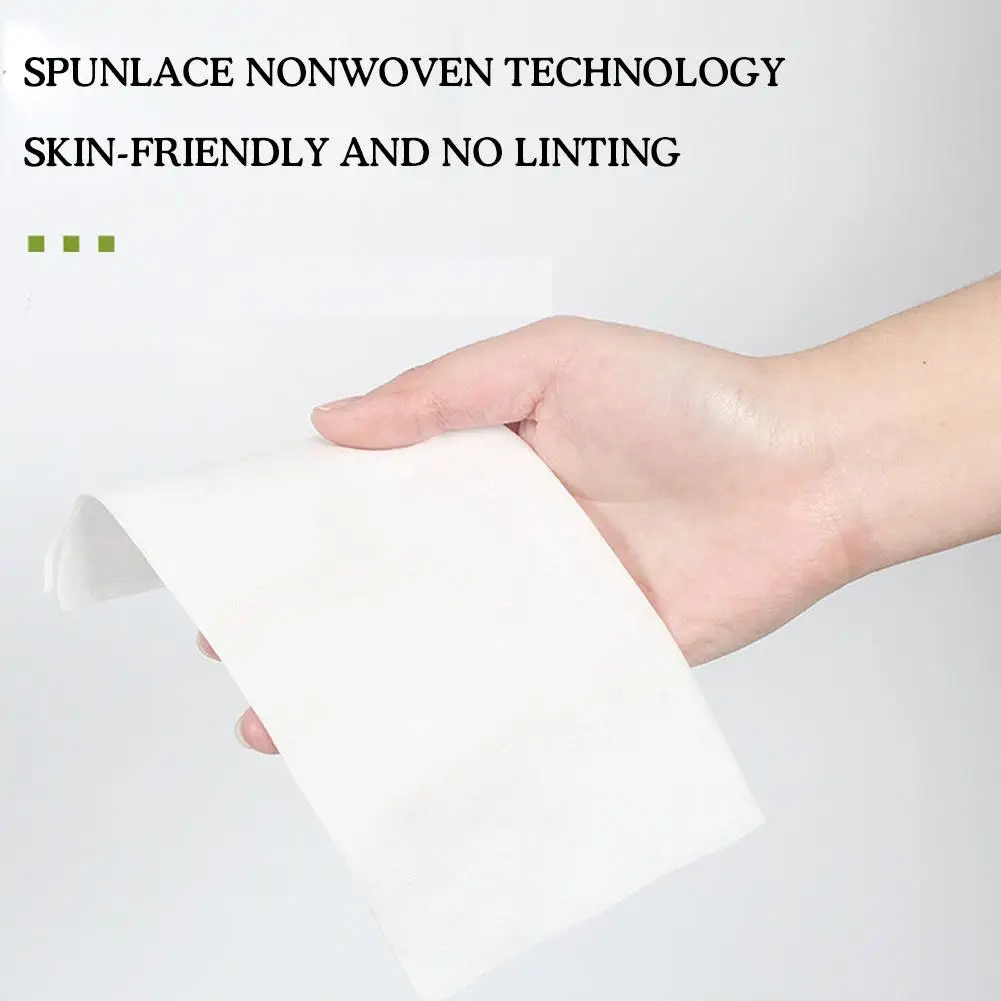 New Avocado Makeup Remover Wipes Disposable Wet Clean Makeup Makeup Wipes Portable Remover Towel Remover Moisturizing T9i3