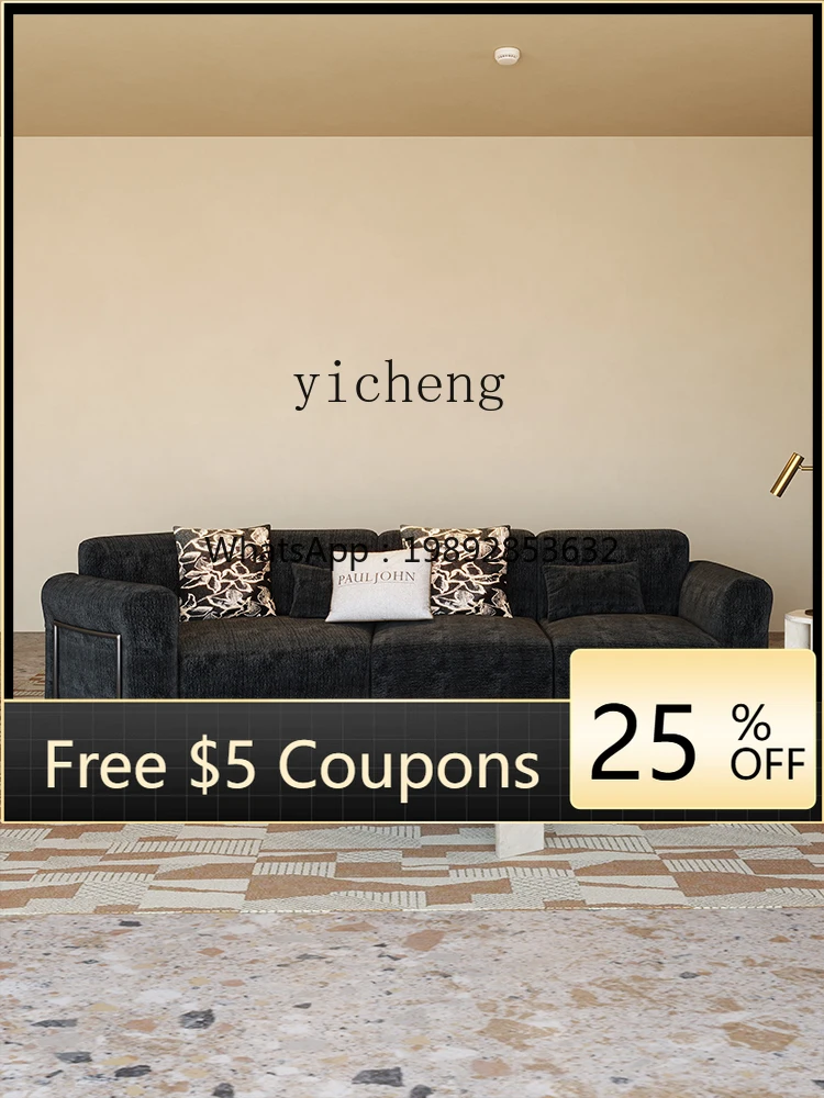 

ABB fabric sofa villa living room Italian light luxury new special-shaped sofa