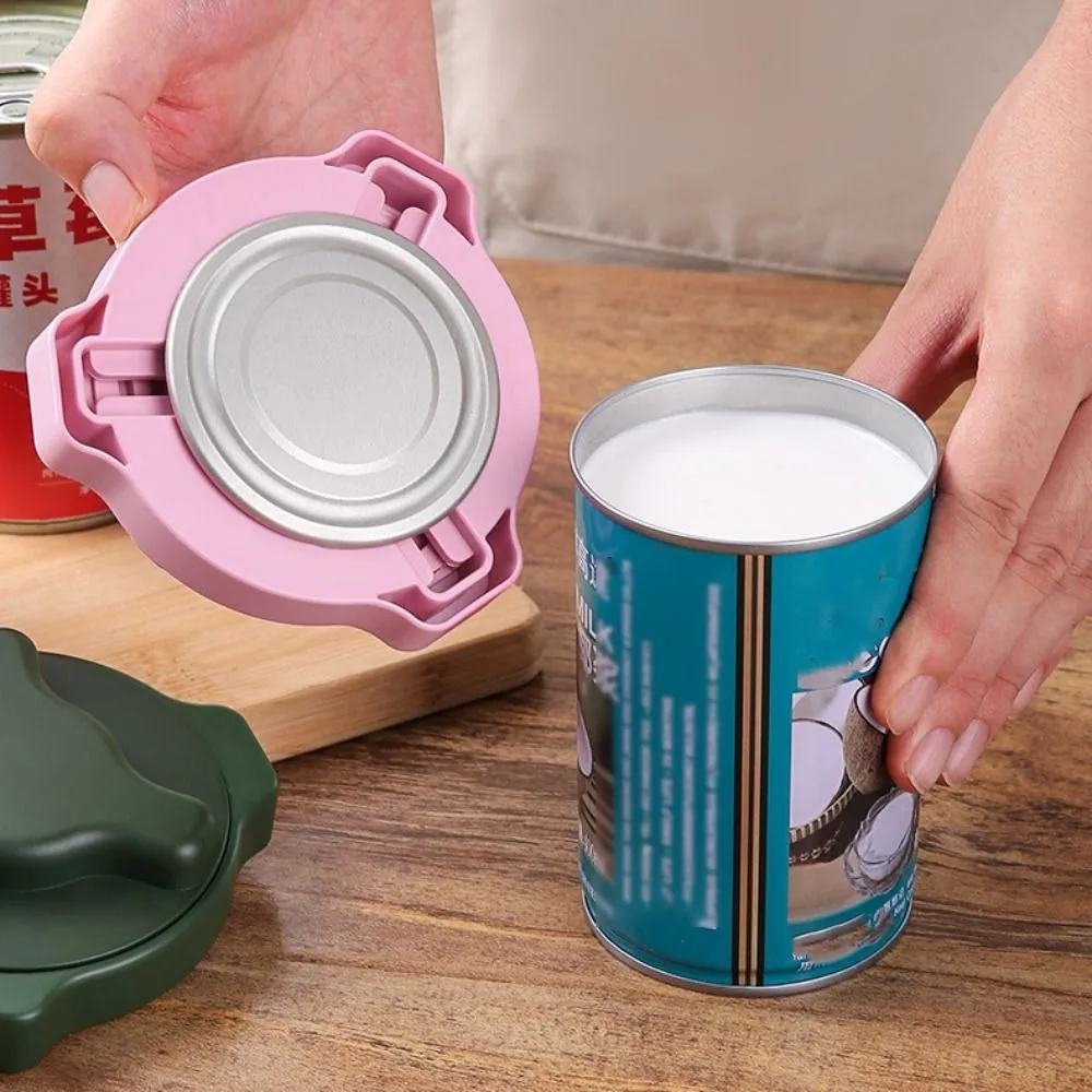 

Manual Screw Can Opener Magnetic Rotating Design Bottle Lid Open Device Labor-Saving Jar Lid Opening Tool Weak Hand
