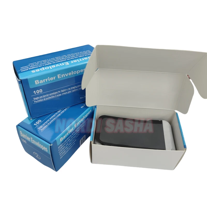 

Disposable Dental X Ray Barrier Envelopes Protective Pouch Cover Bags For Phosphor Plate Dental Digital X Ray Scanner 900Pcs