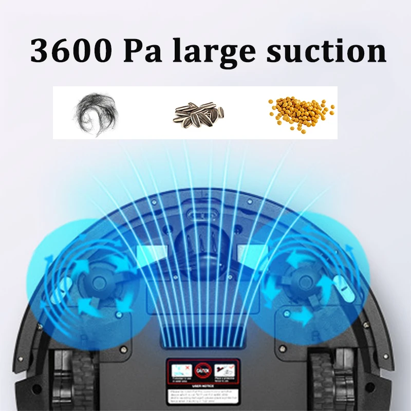 Робот-пылесос для сухой и влажной уборки, 600 мл