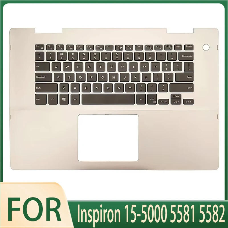 

Original Laptop US CA Latin Keyboard for Inspiron 15-5000 5581 5582 0F046K Palmrest Upper Notebook Top Case Cover Housing